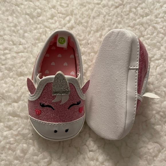 first steps Shoes Nwot Baby Girl First Steps Unicorn Shoes Size 36